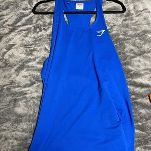 Blue arrival gymshark tank top